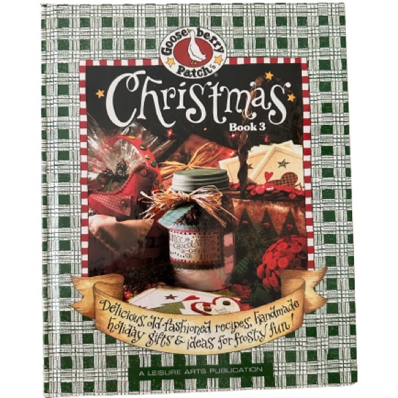 Goose Berry Patch Christmas Book Cook & Art, book 3, 2001, 160 pages. - Picture 1 of 10